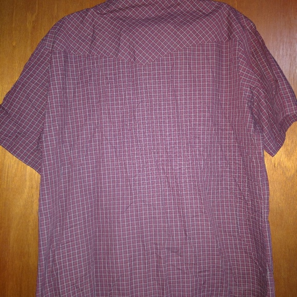 Men's Wrangler short sleeve button up - Picture 2 of 2